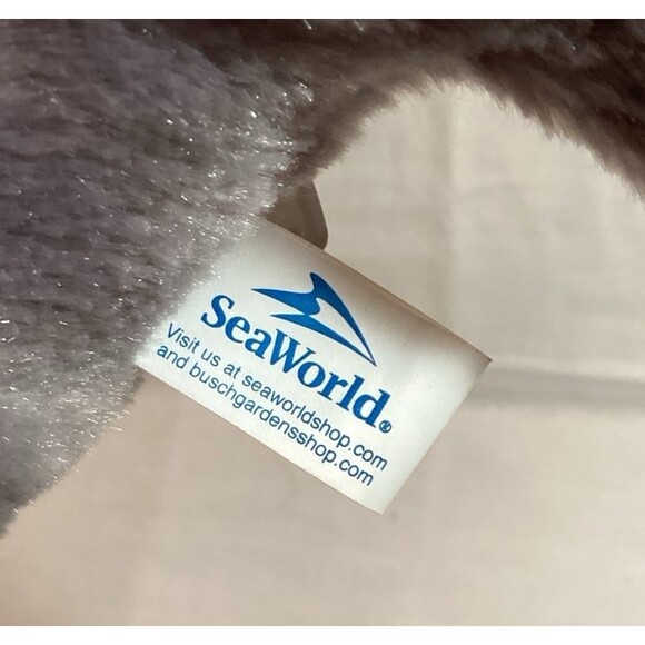 Sea World Plush Stuffed Dolphin Souvenir Toy 18" - Picture 5 of 10